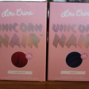 2 Boxes Lime Crime Unicorn Hair Dye